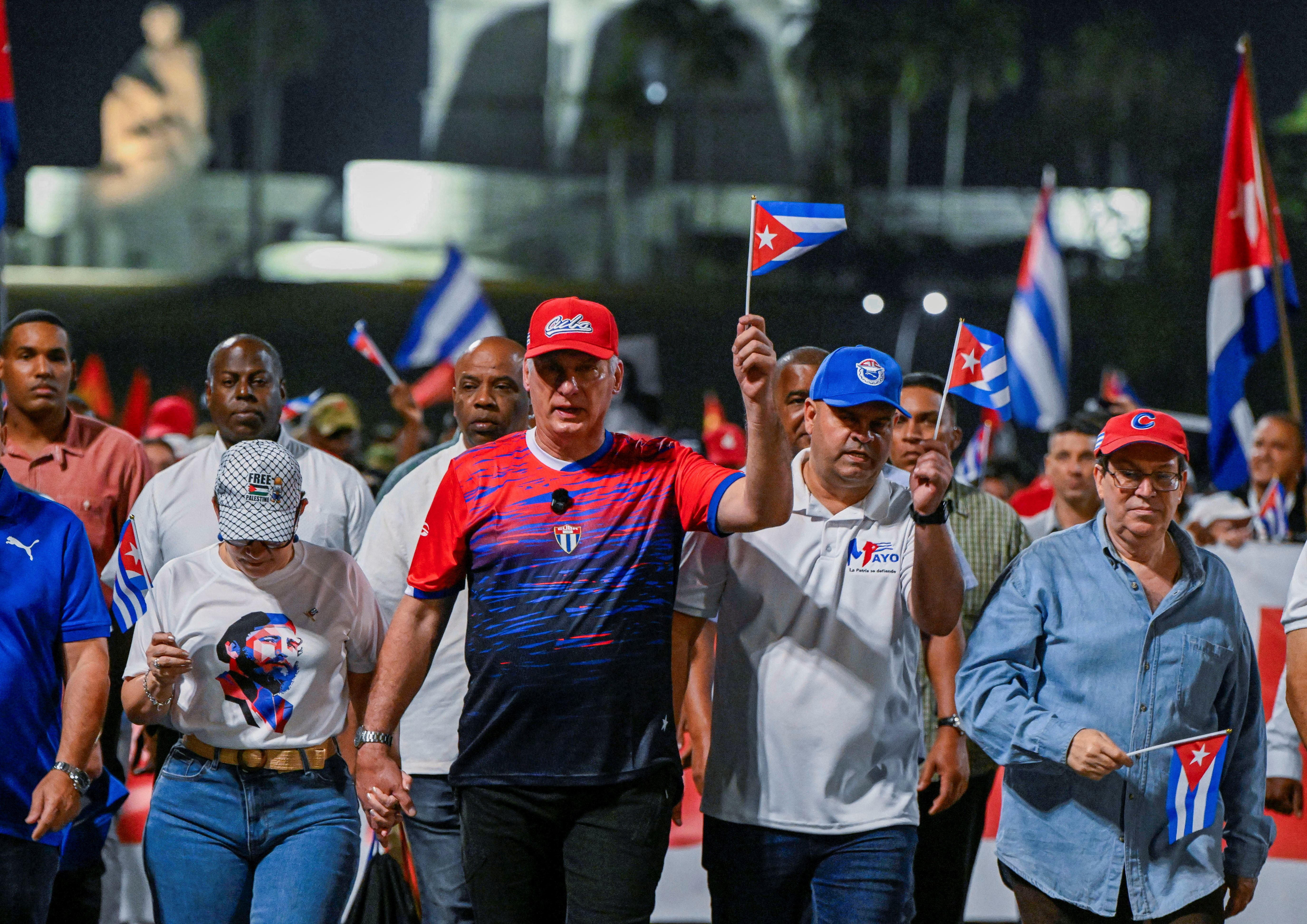 Cuban President Miguel Diaz-Canel