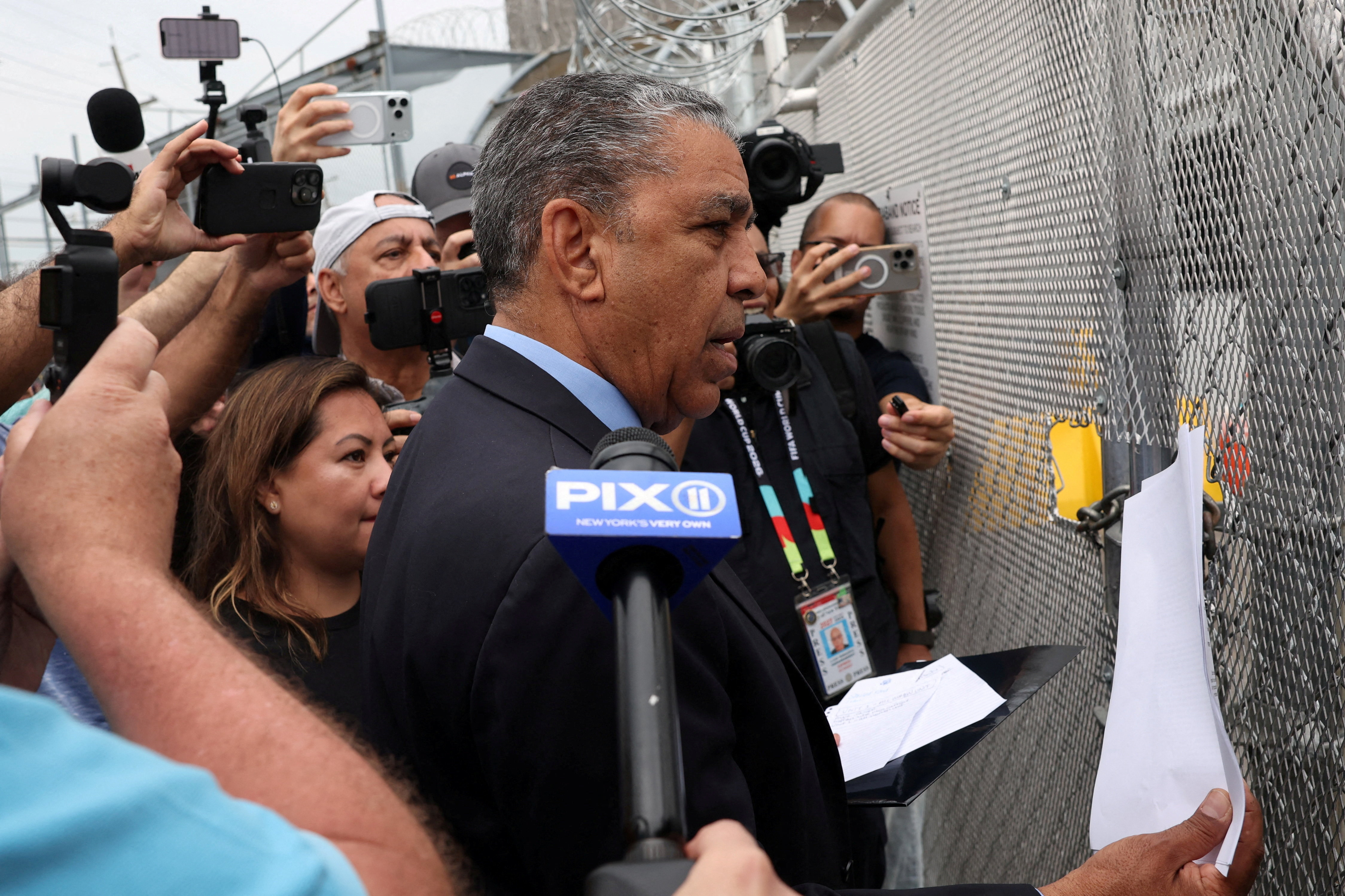 a lawmaker seeks access to a detention facility
