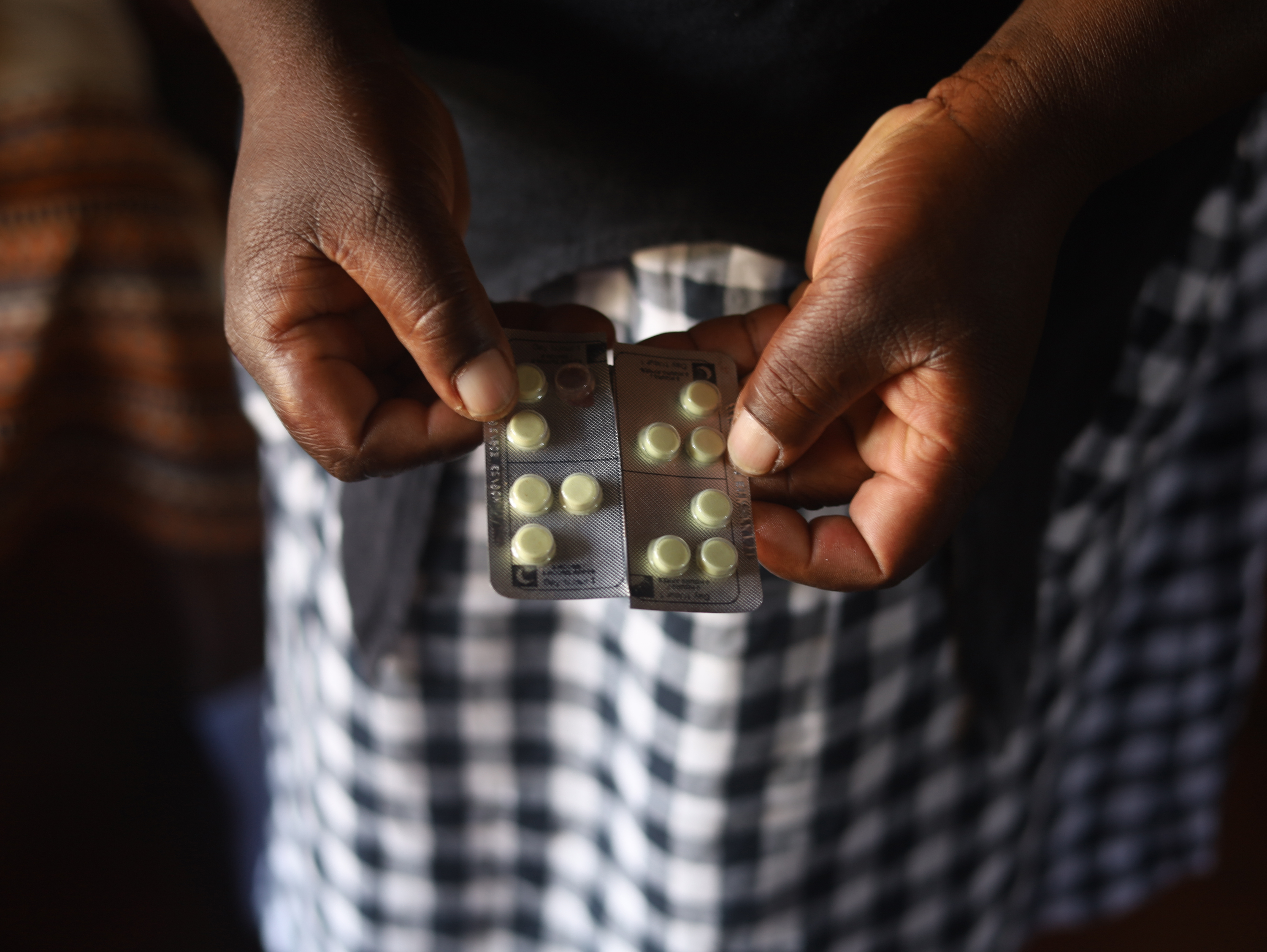 Virginia Chakandinakira, a village health worker serving Chishakwe, said malaria diagnostic kits and drugs are now in short supply.. [Farai Shawn Matiashe/Al Jazeera]