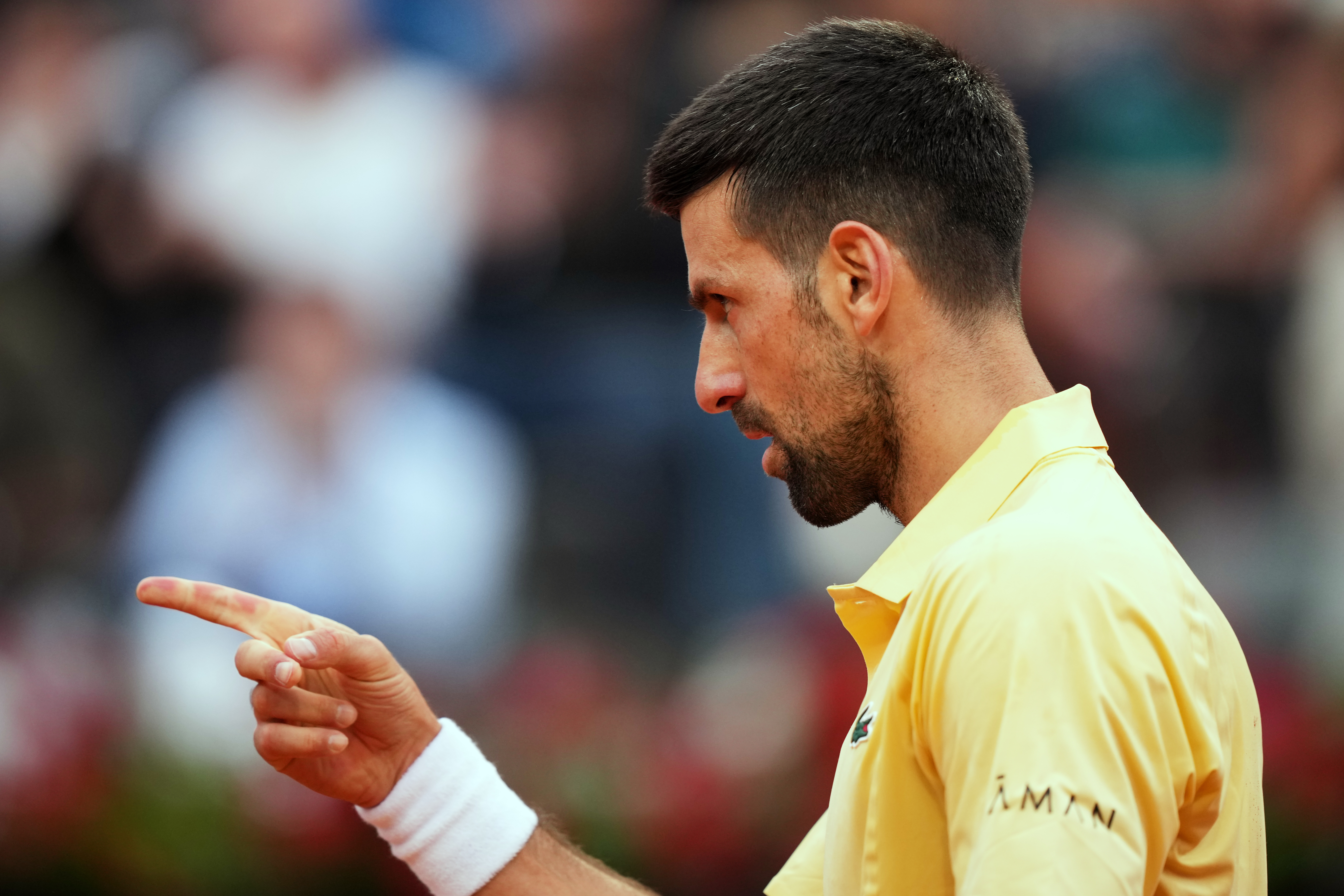Serbia's Novak Djokovic
