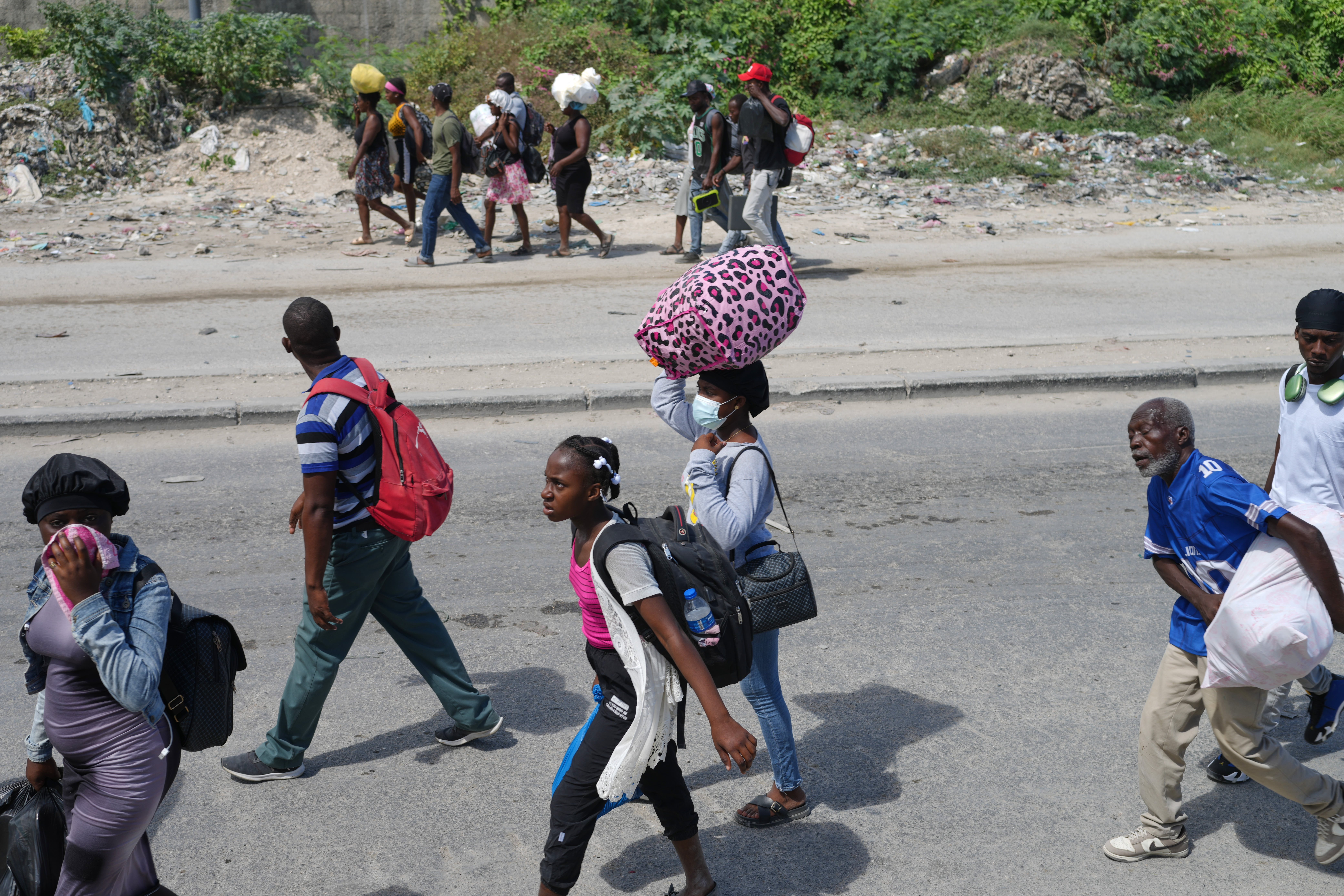 Gang violence displaces hundreds in Haiti's Cite Soleil