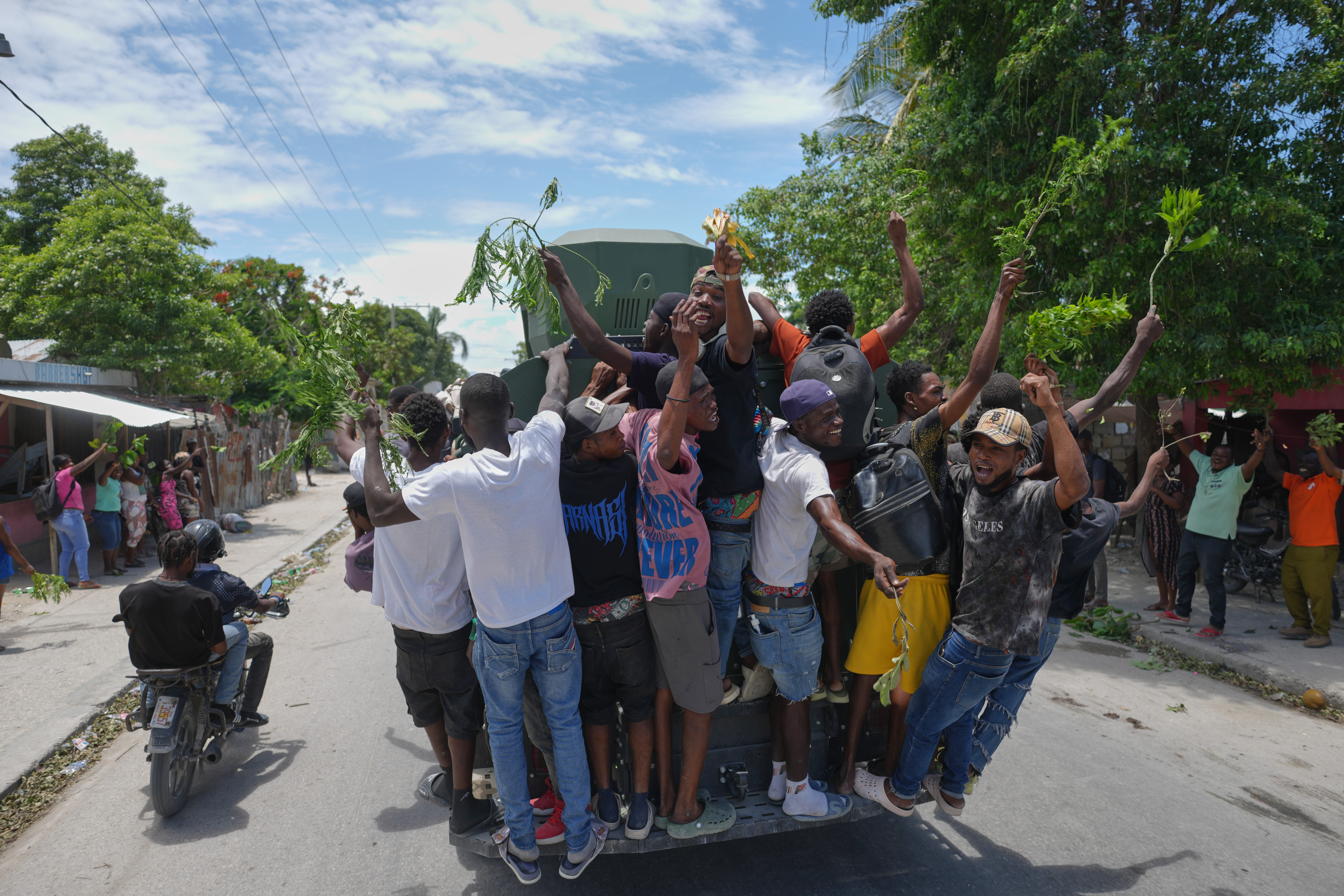 Gang violence displaces hundreds in Haiti's Cite Soleil