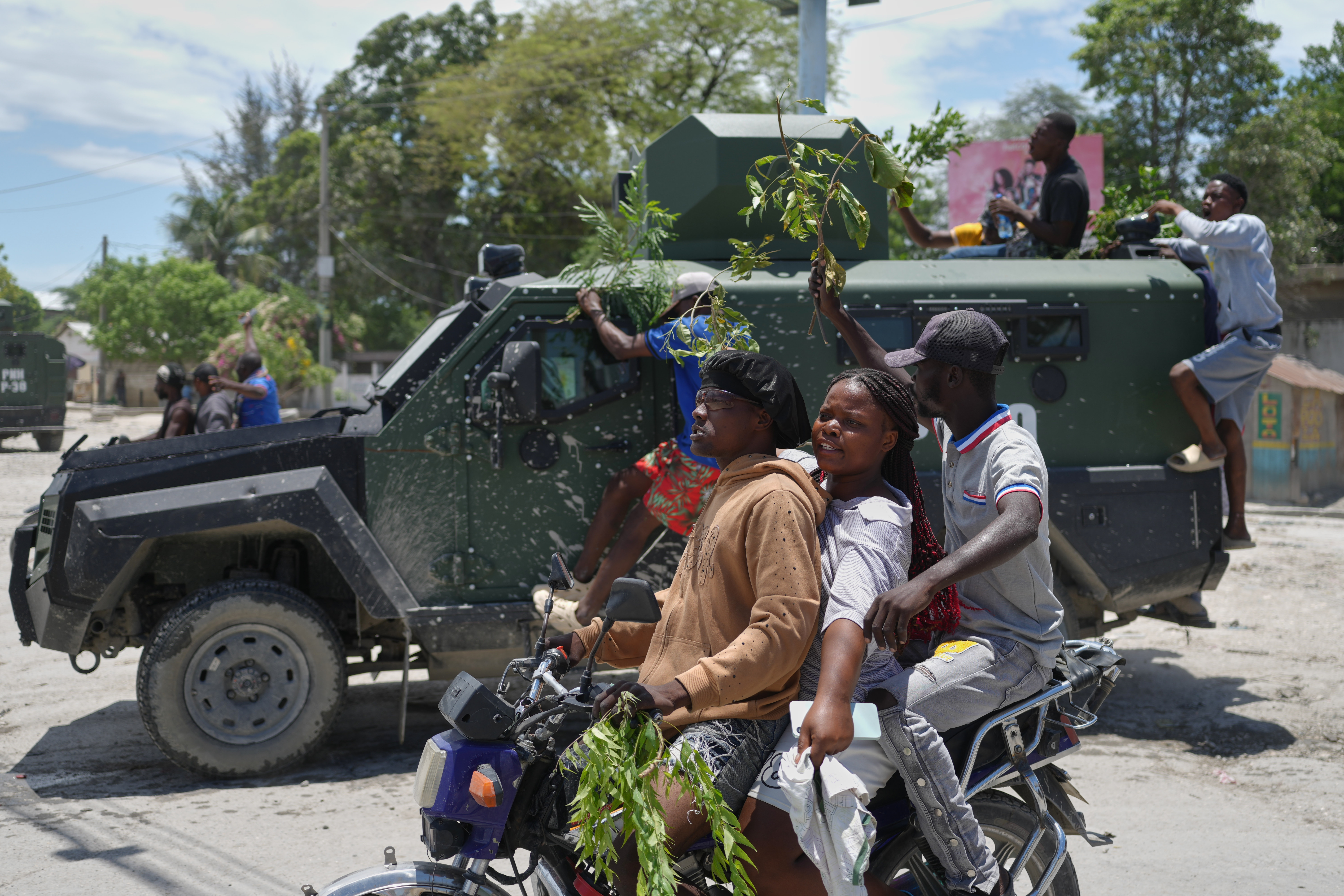 Gang violence displaces hundreds in Haiti's Cite Soleil