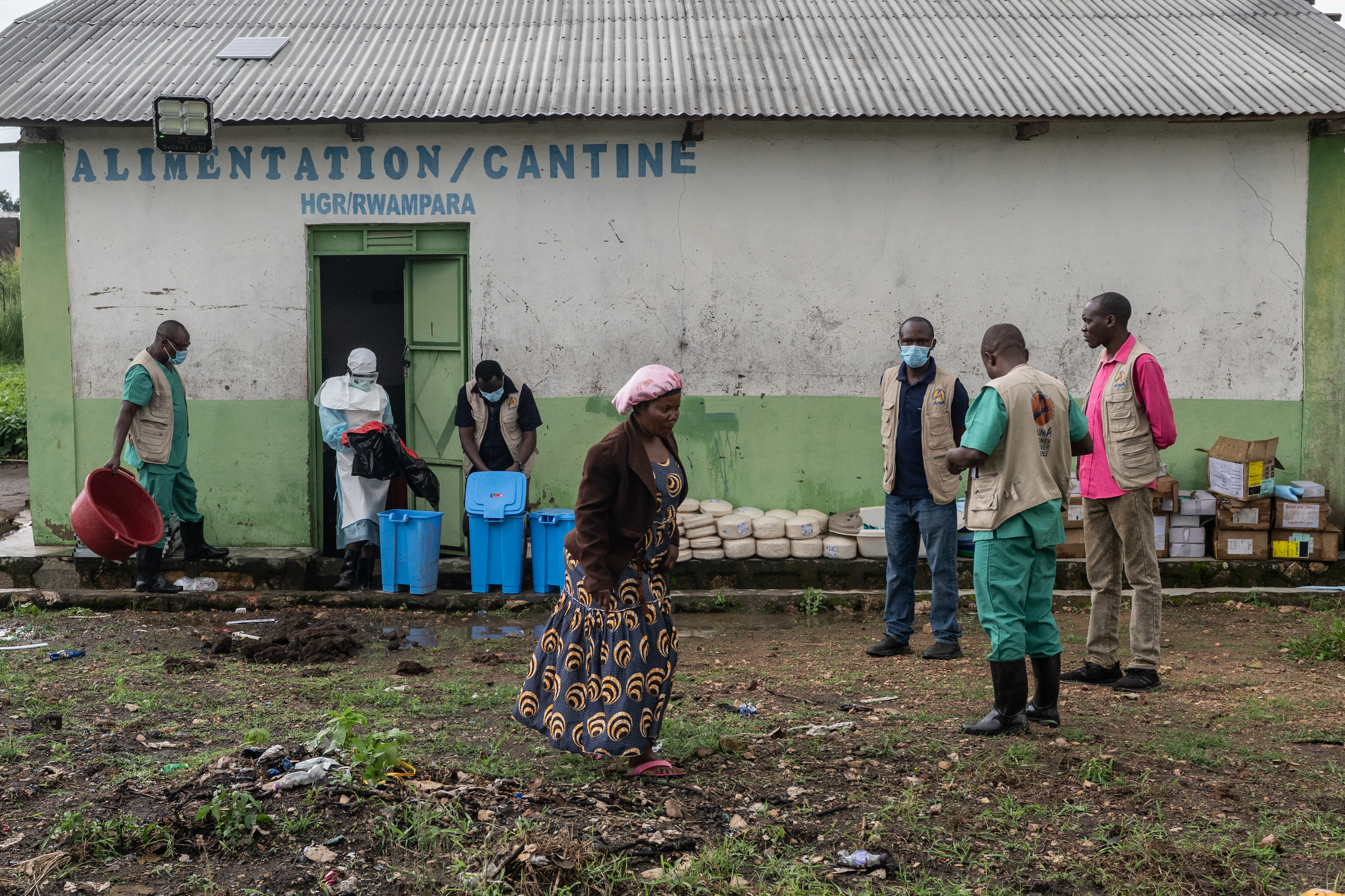 Ebola tensions rise as treatment center torched in Congo's Ituri