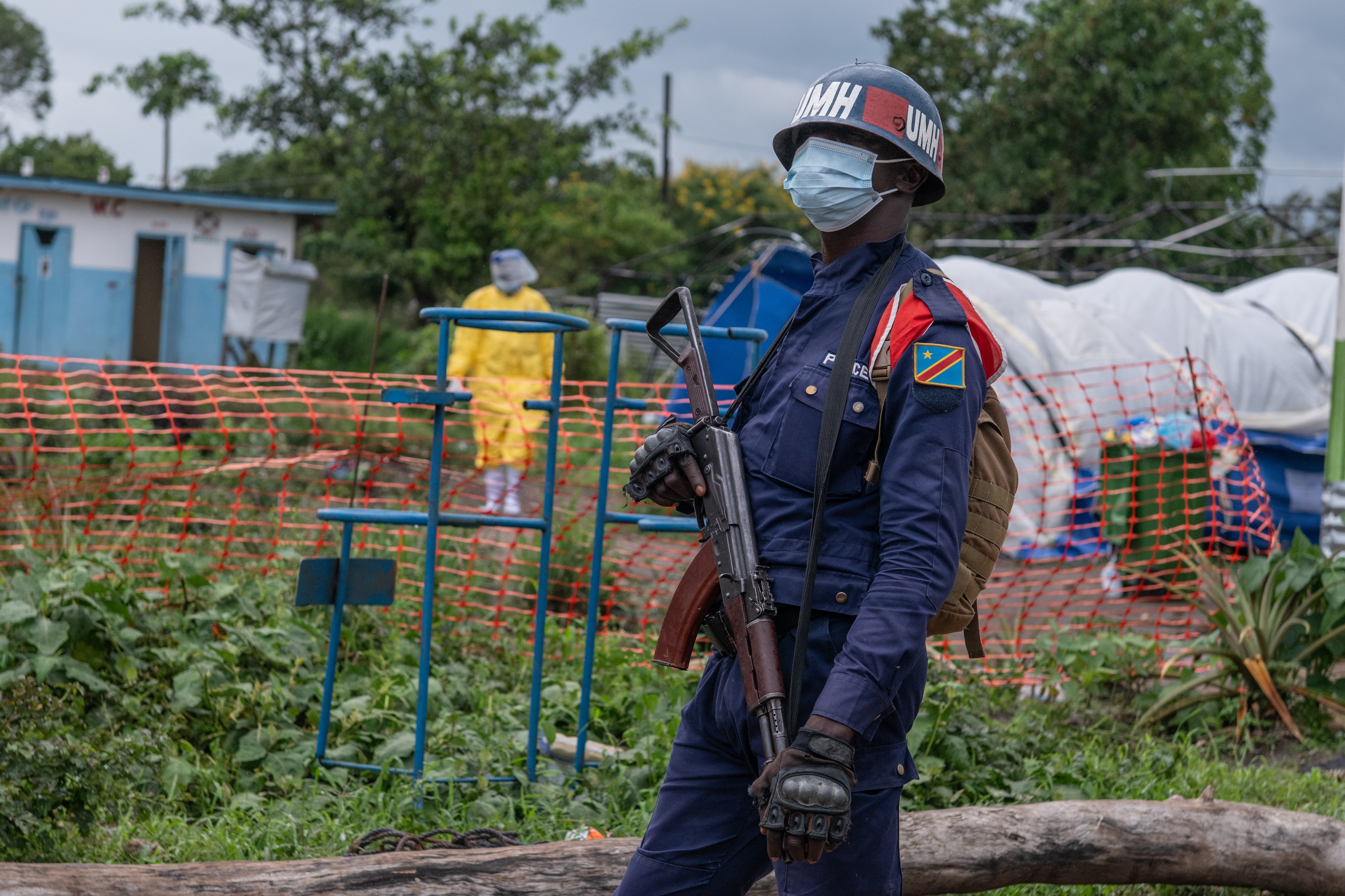 Ebola tensions rise as treatment center torched in Congo's Ituri