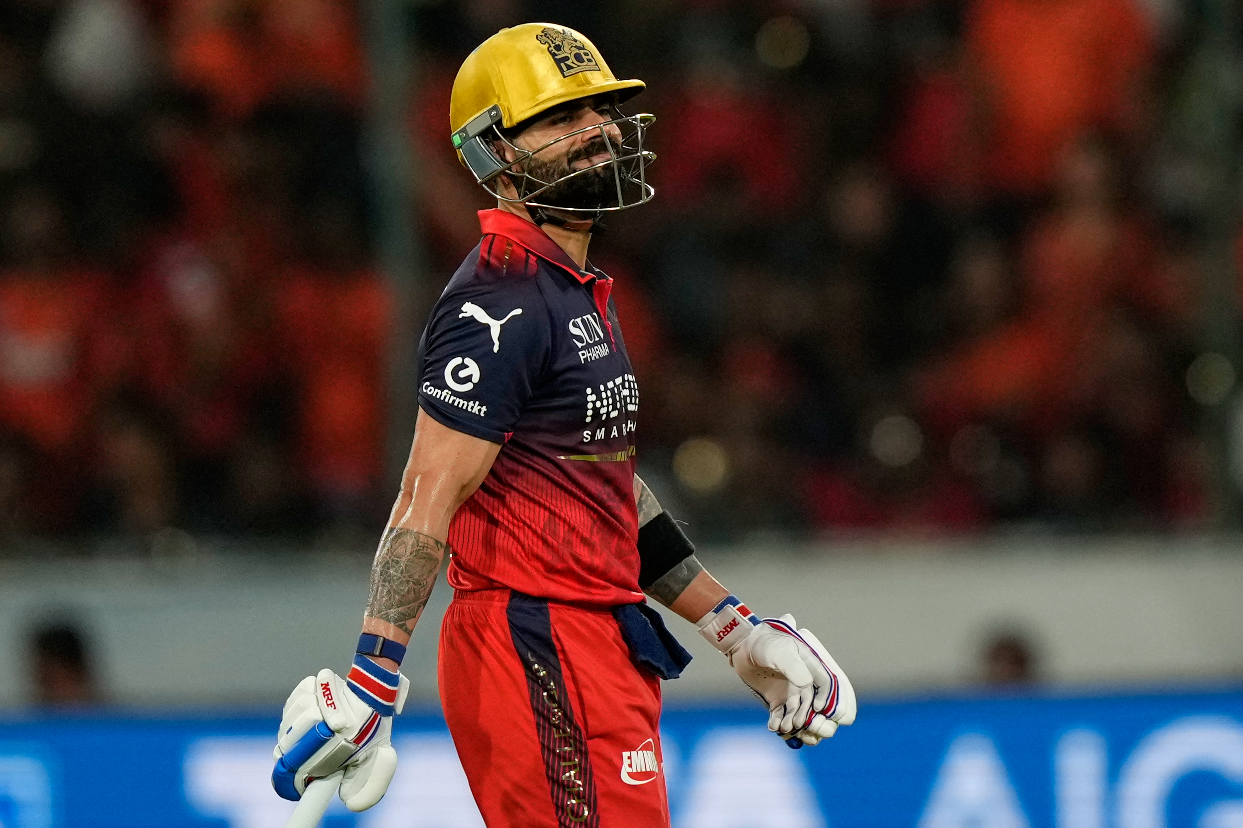 Royal Challengers Bengaluru's Virat Kohli.