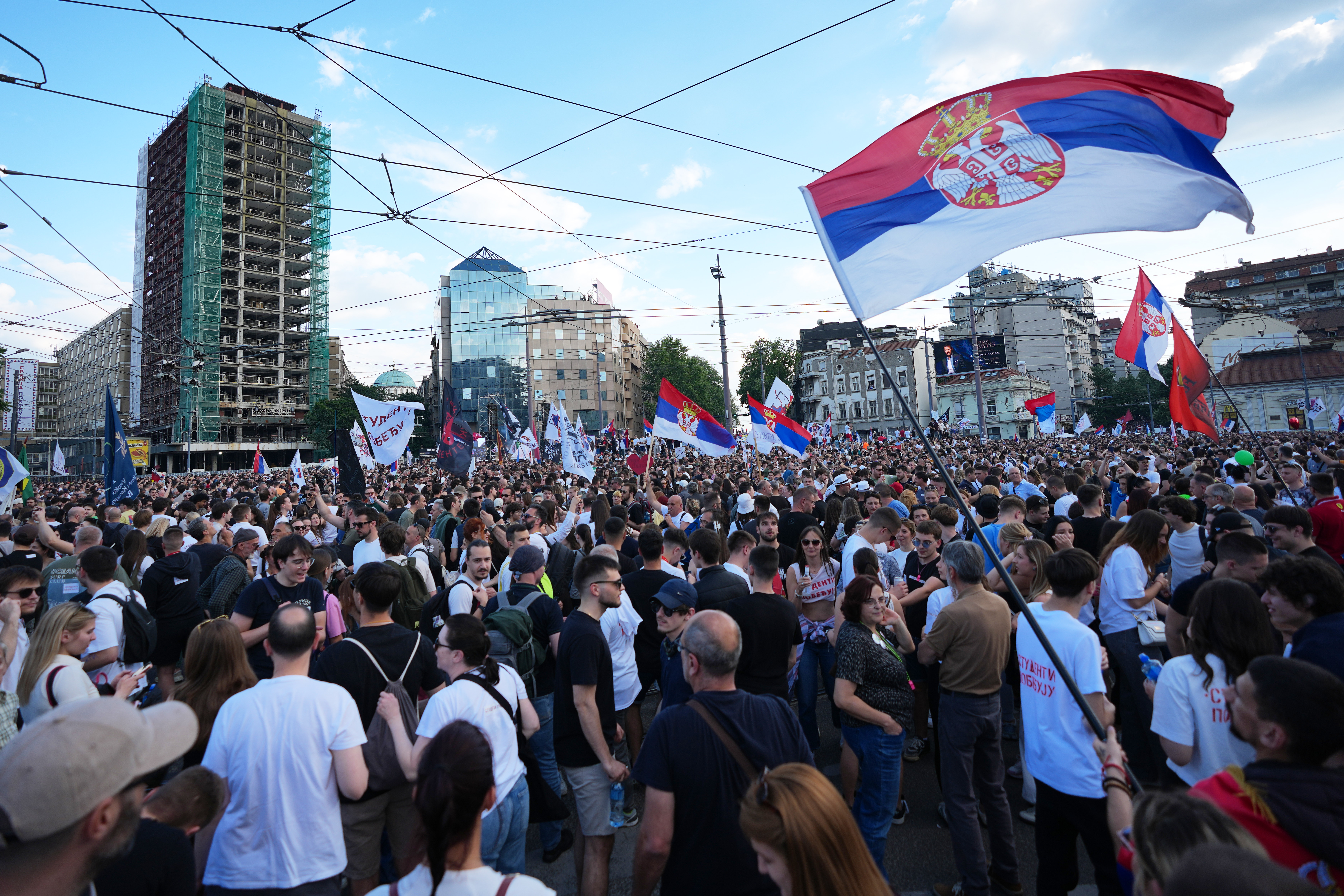 Serbia Protest