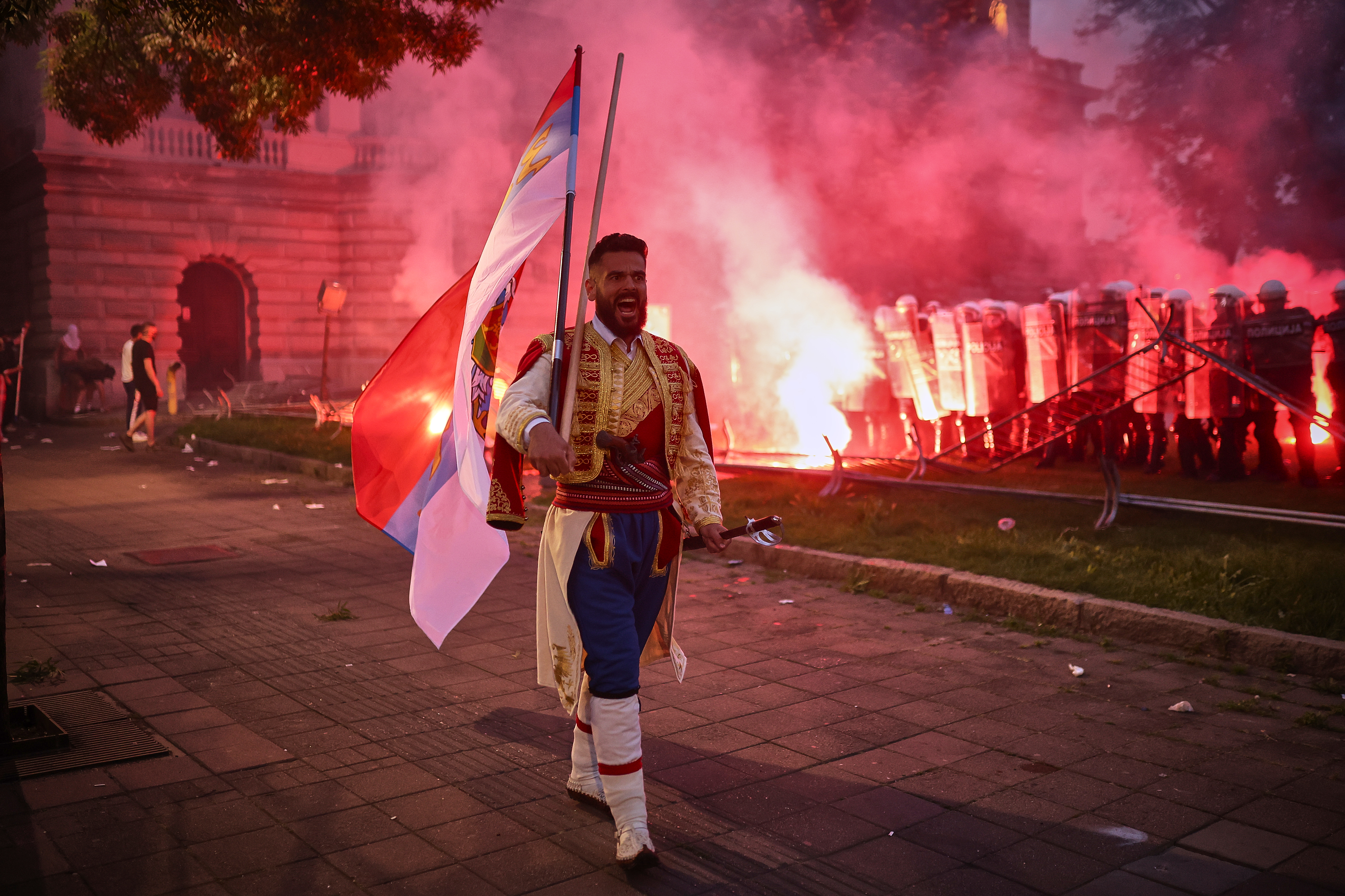 Serbia Protest
