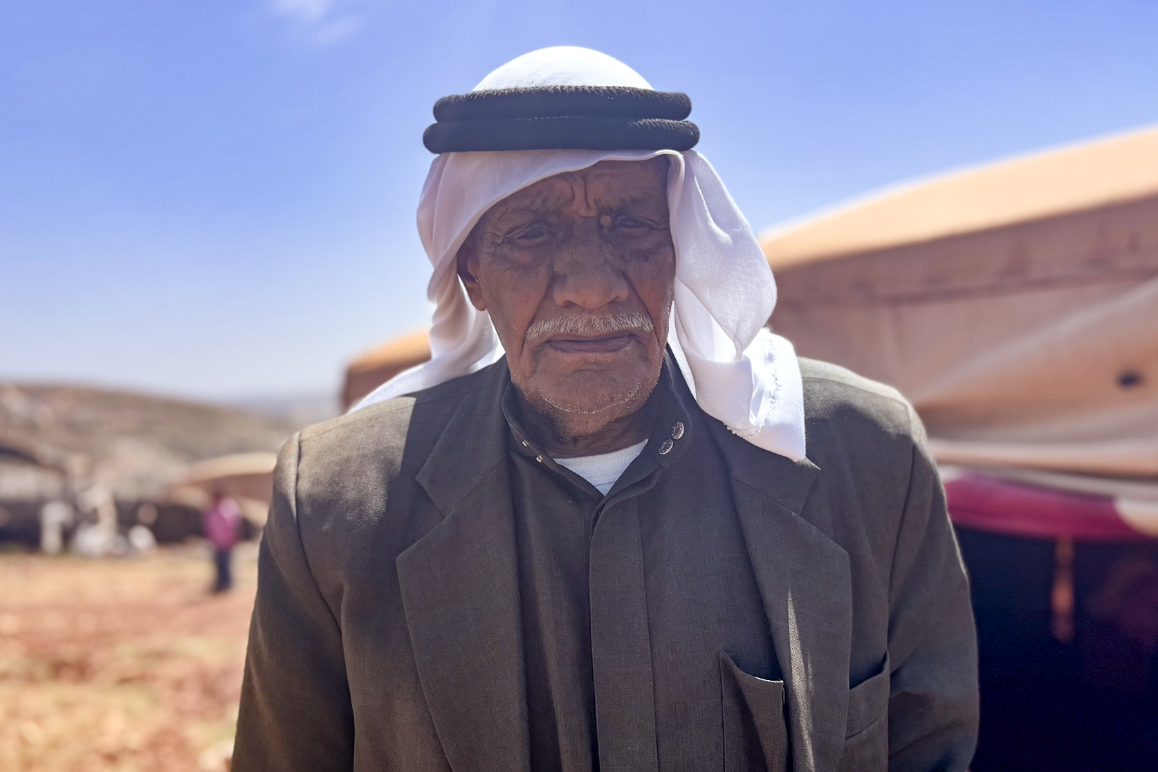 Abu Najjeh from the West Bank Bedouin Kaabneh clan