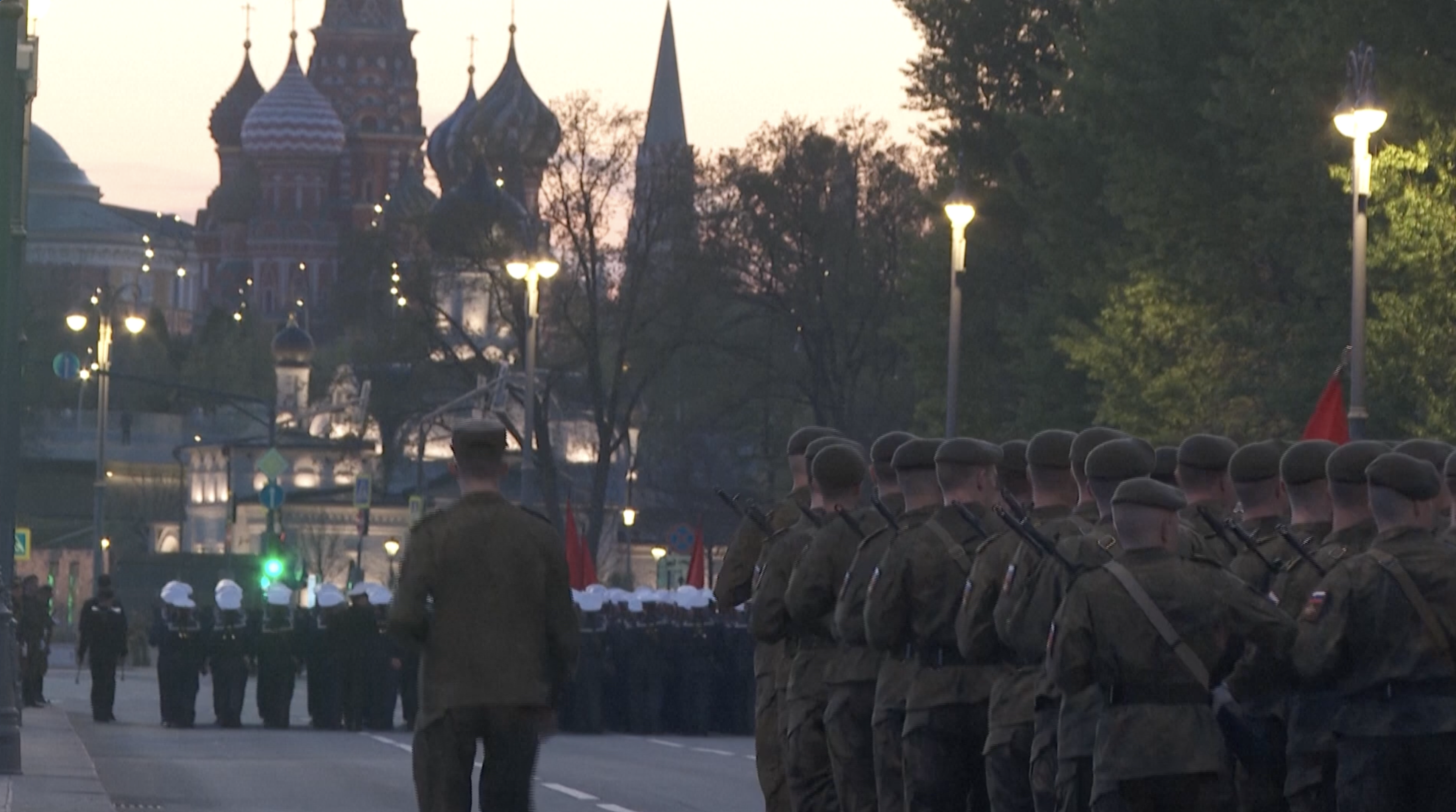 V Day rehearsal in Moscow, 2026.
