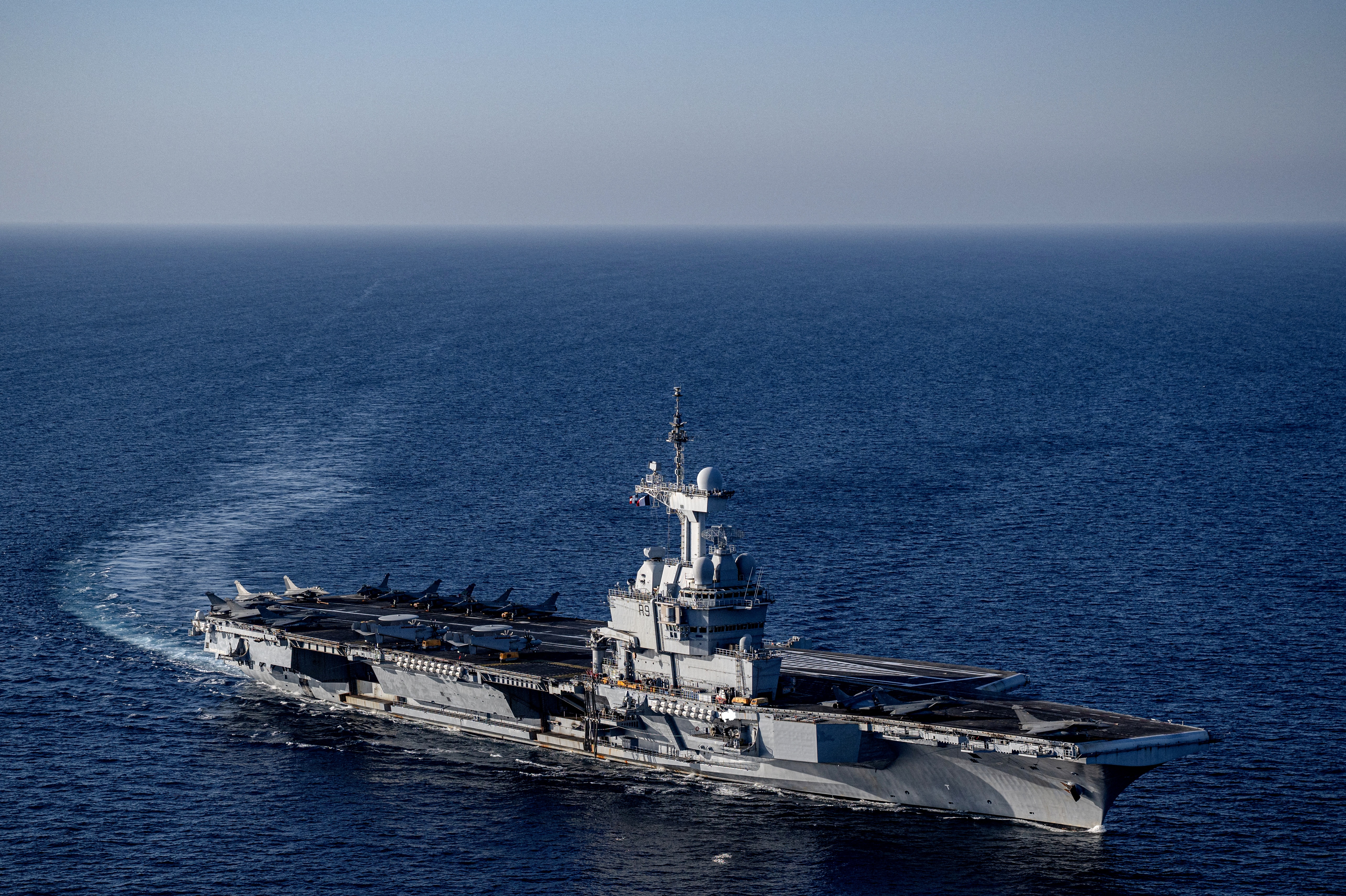 French aircraft carrier Charles de Gaulle