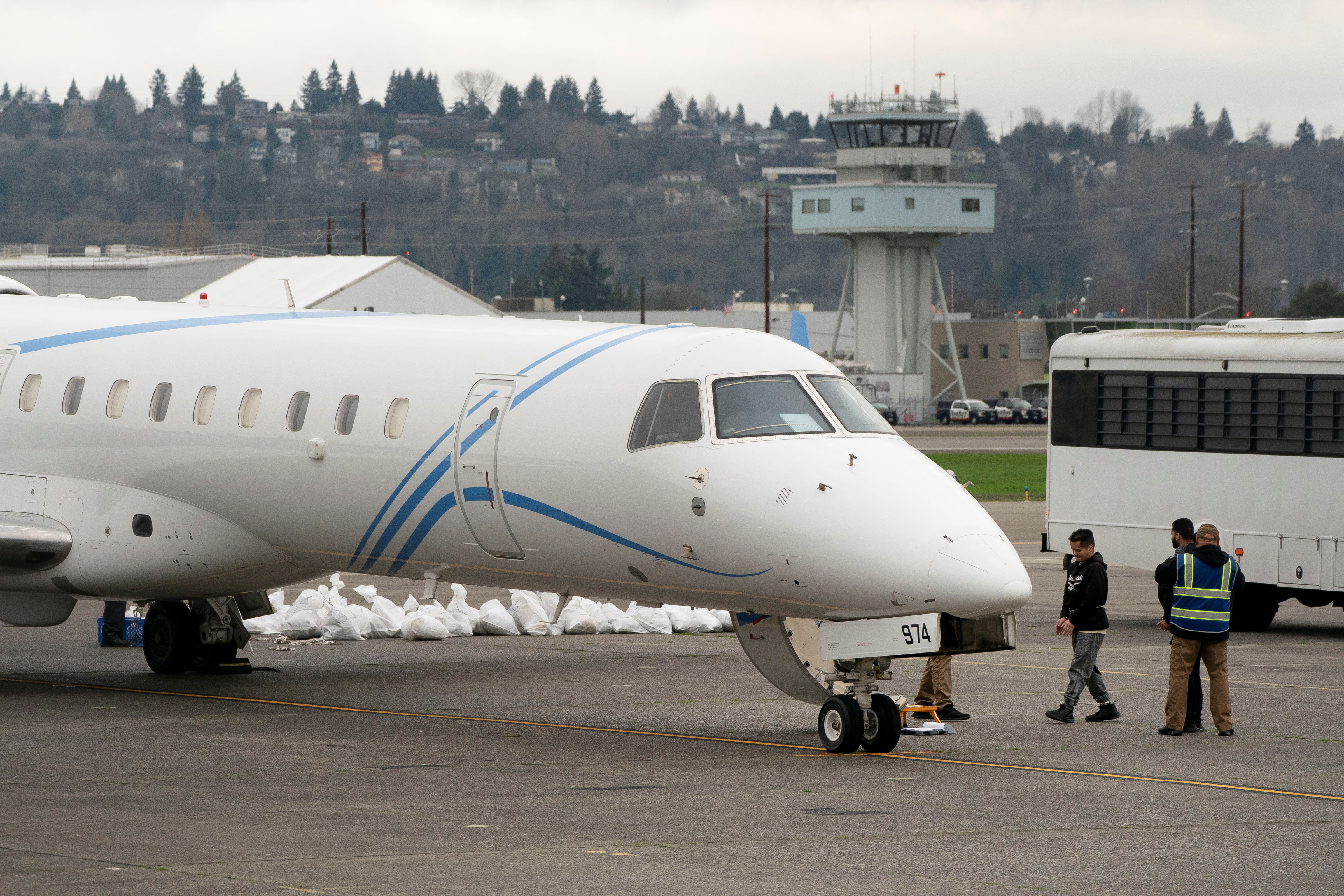 Deportation flight