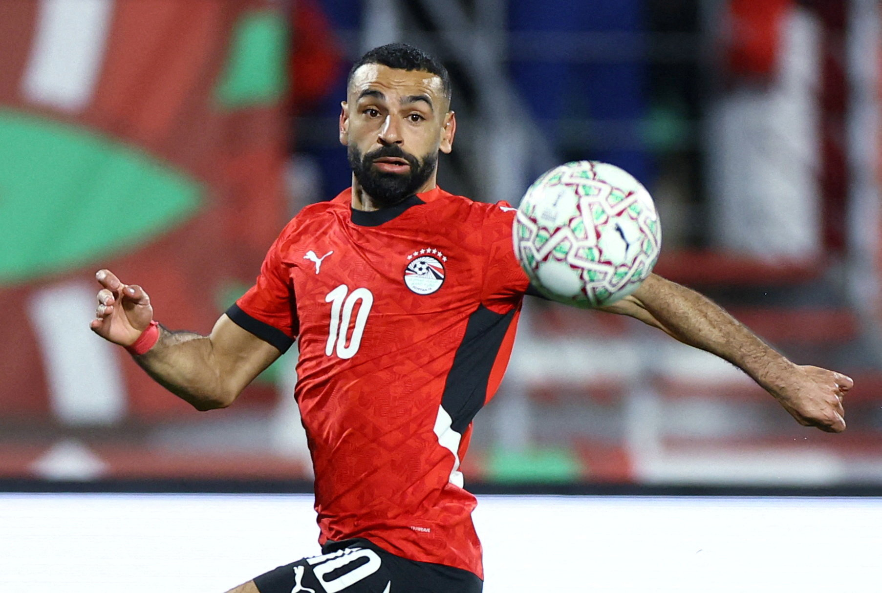 Mohamed Salah running