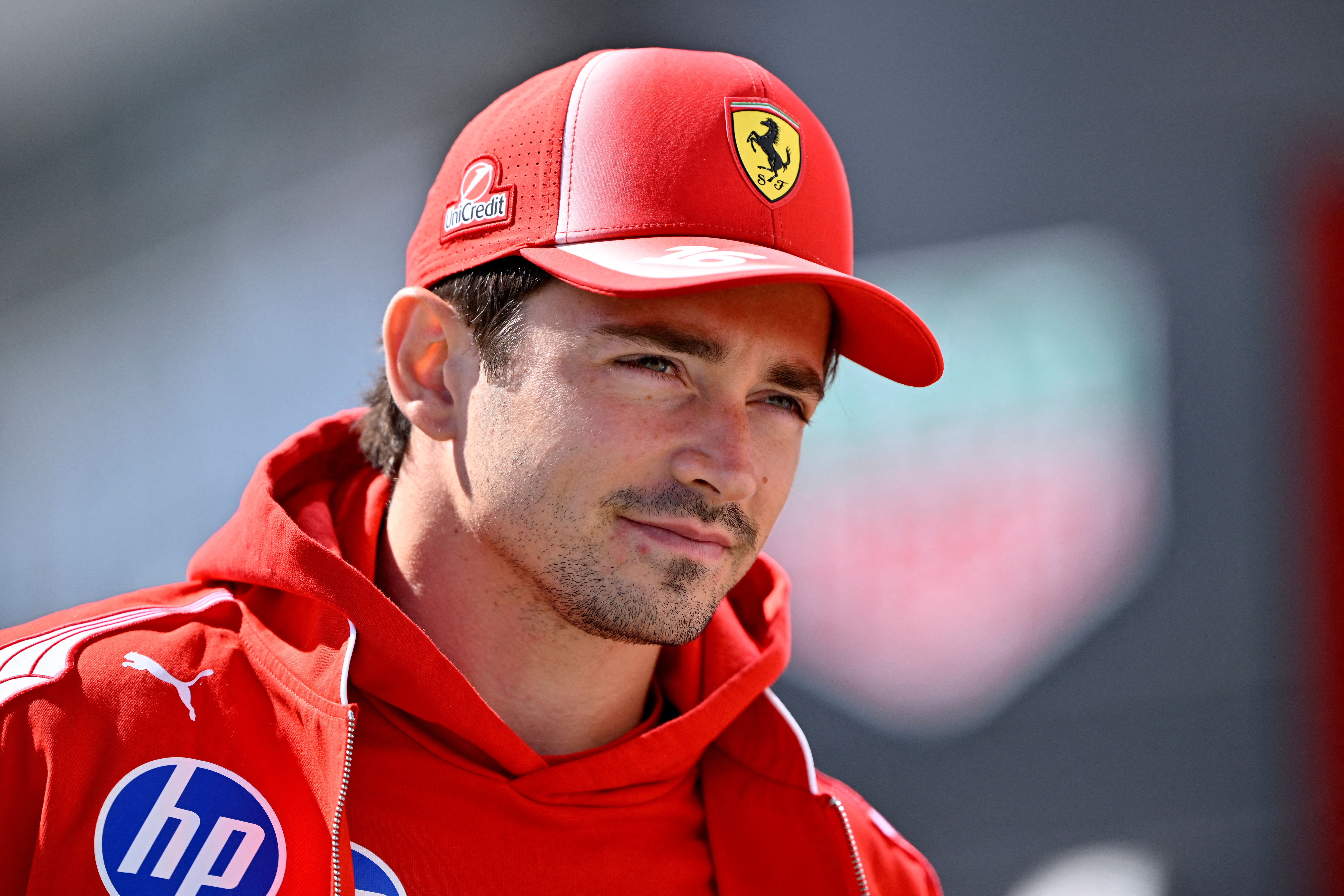 Ferrari's Charles Leclerc.
