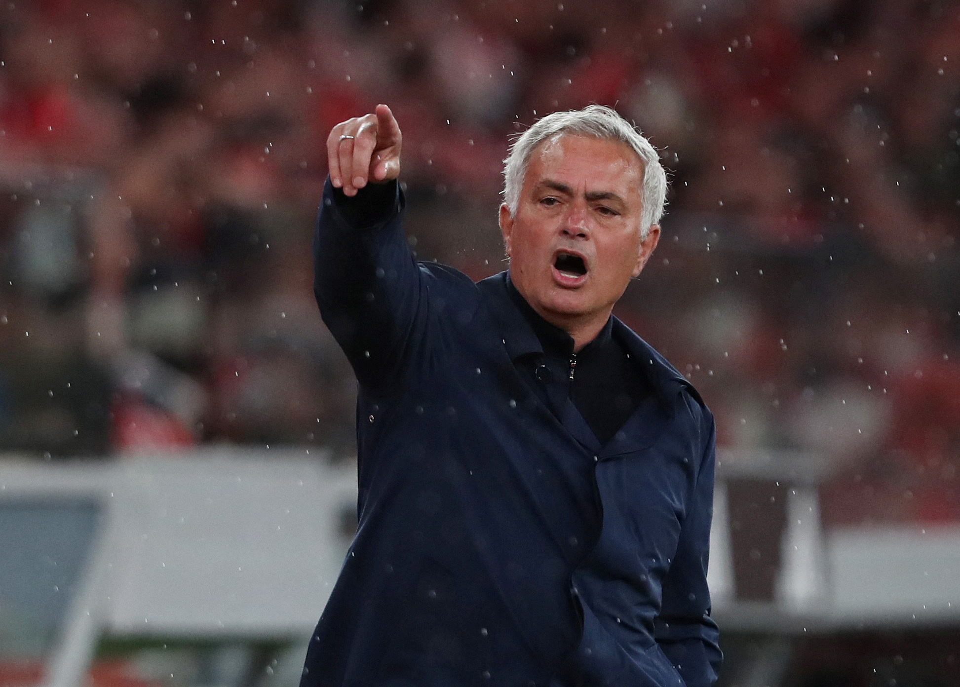 Benfica coach Jose Mourinho previously spent three seasons in charge of Real Madrid