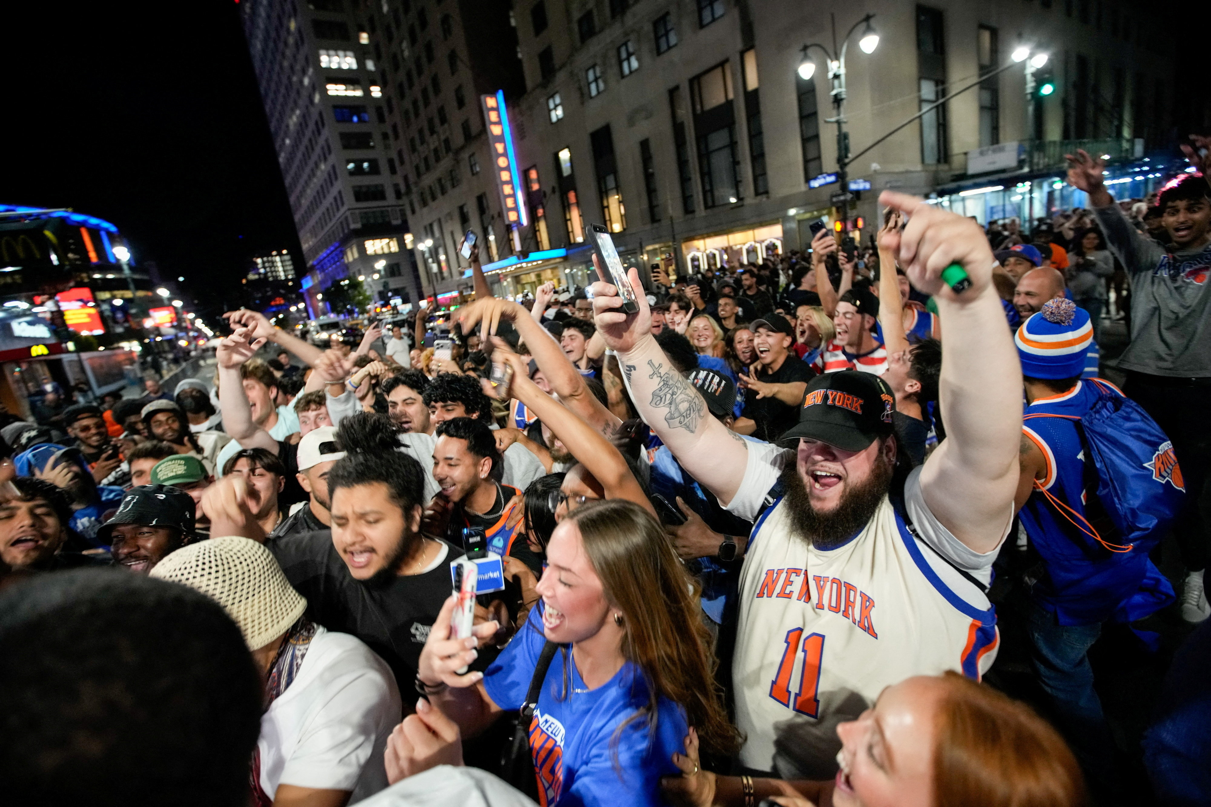 Trump courts boos at historic New York NBA Finals appearance