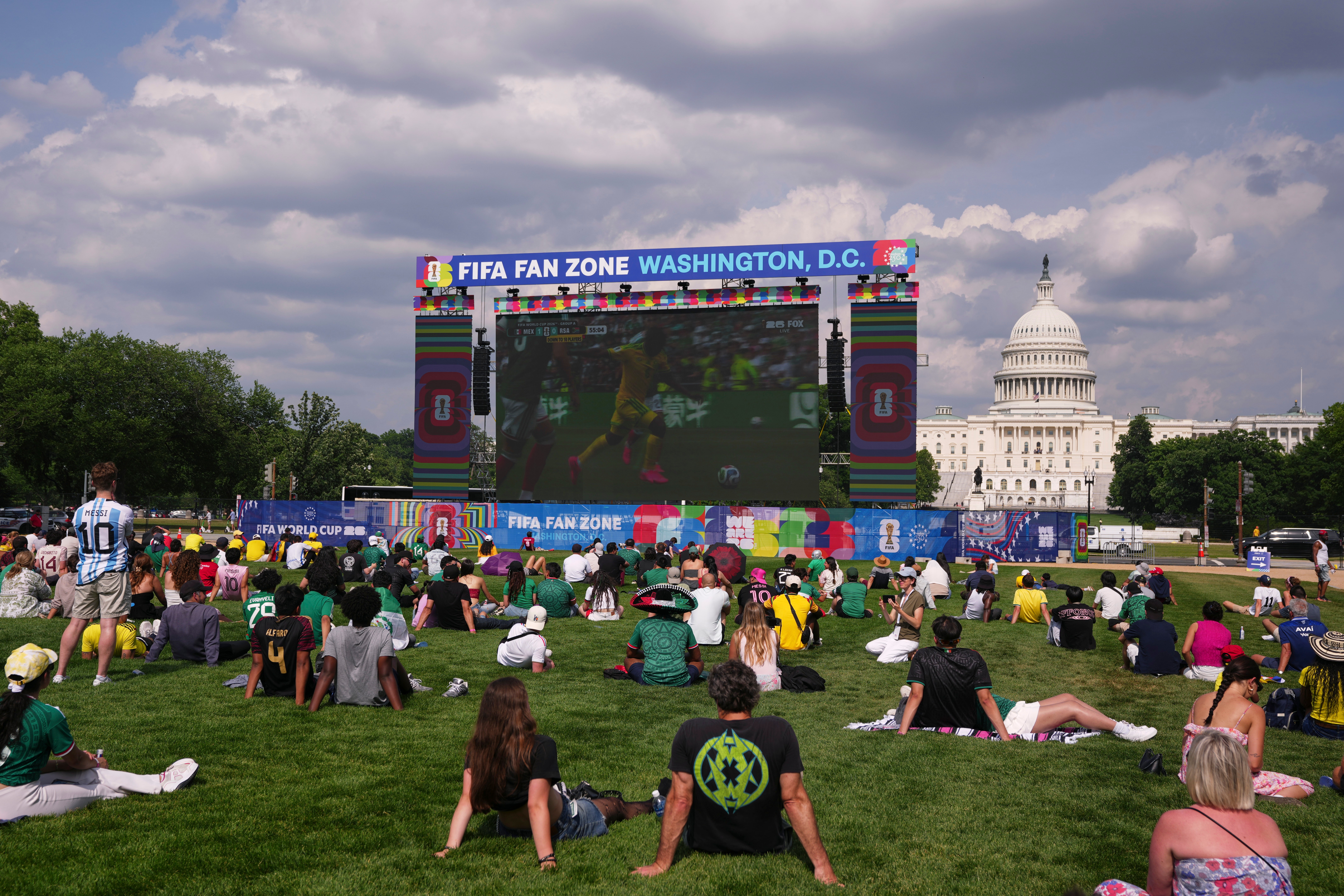 Football fans celebrate the World Cup across continents and cultures