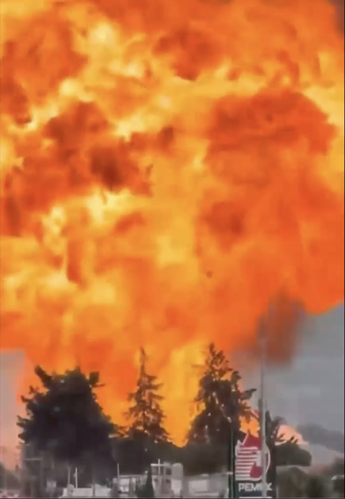 Mexico fireball