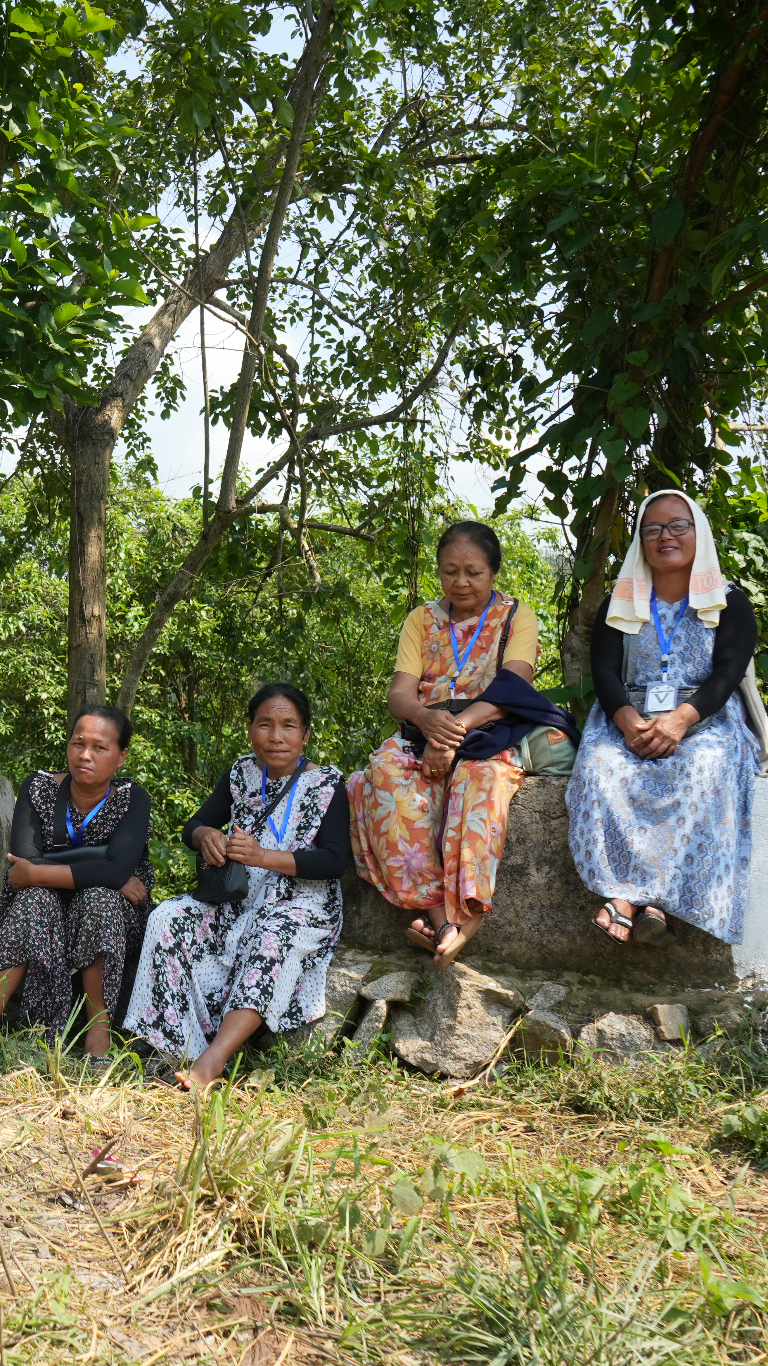 Villagers gather during emergence season, when the arrival of the niangtaser reshapes daily life across Saiden [Ashutosh Kumar/Al Jazeera]
