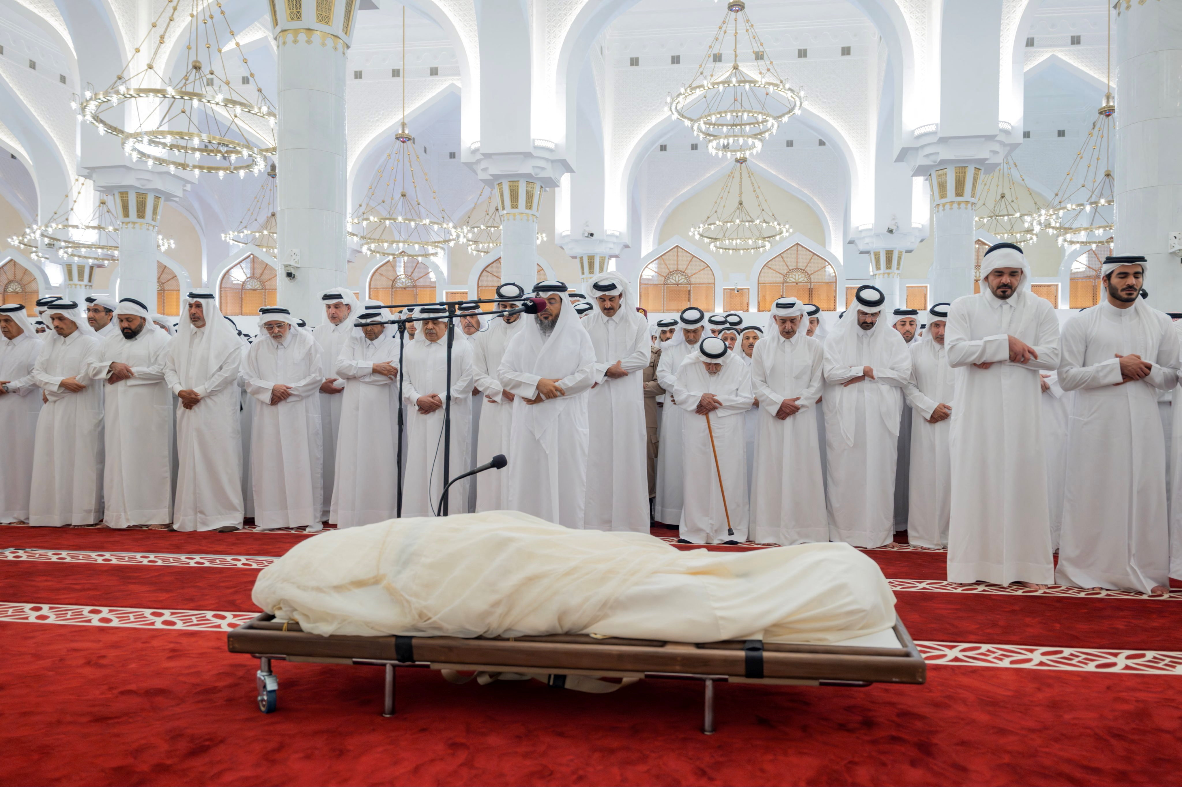 Qatar's Emir Sheikh Tamim bin Hamad Al Thani a