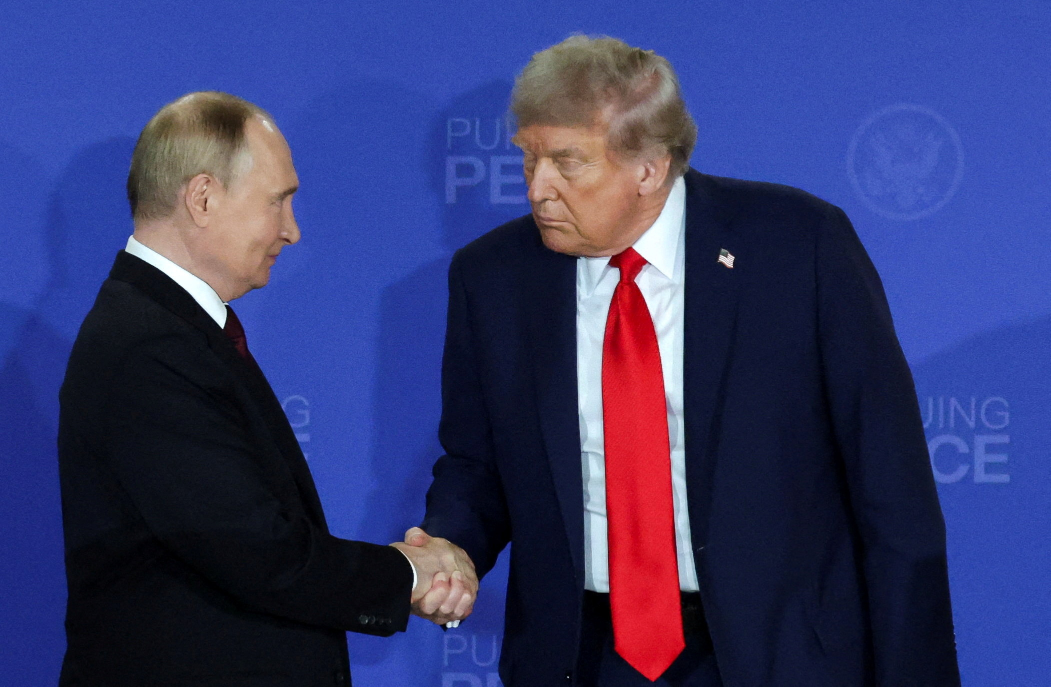 U.S. President Donald Trump and Russian President Vladimir Putin