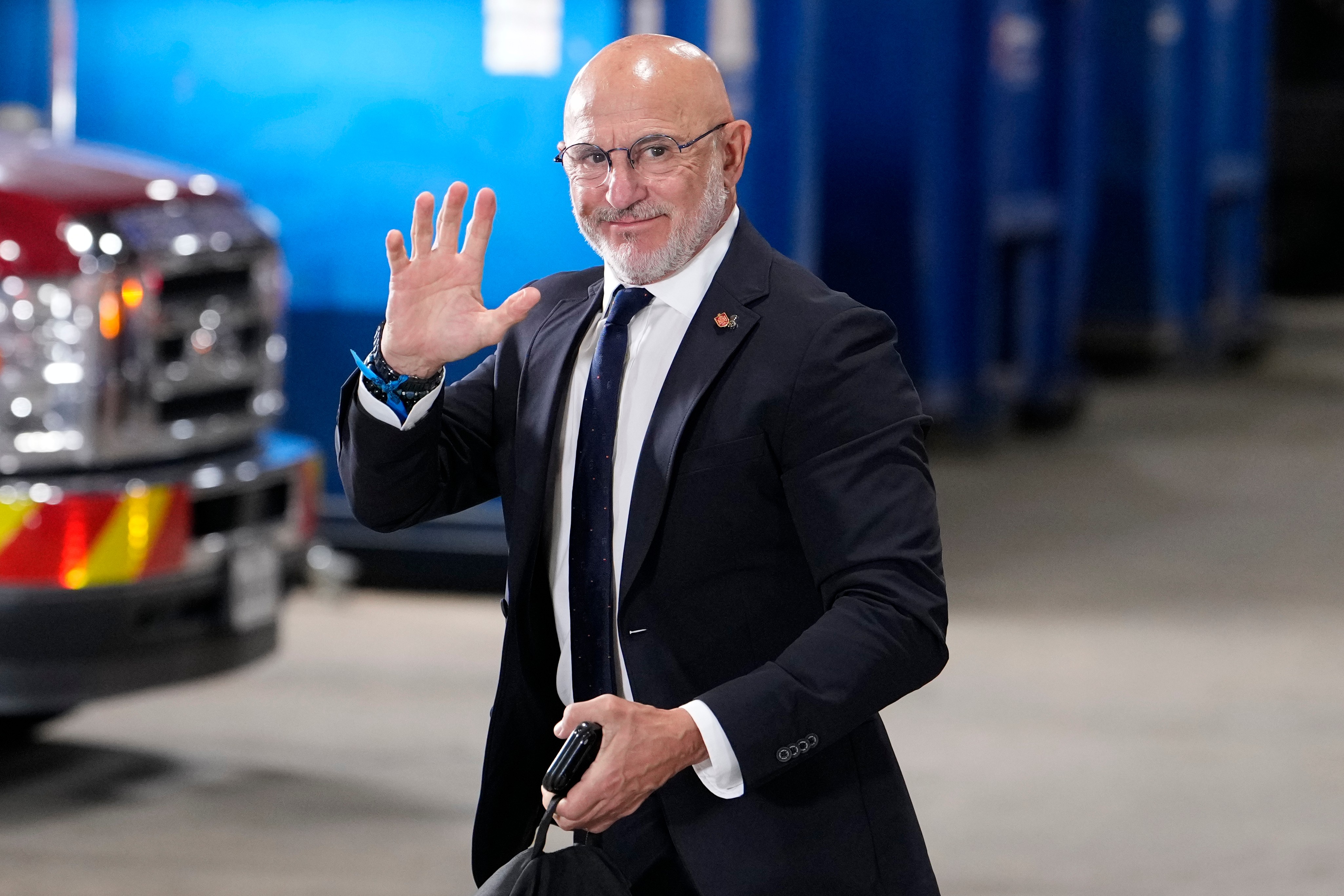 Spain head coach Luis de la Fuente