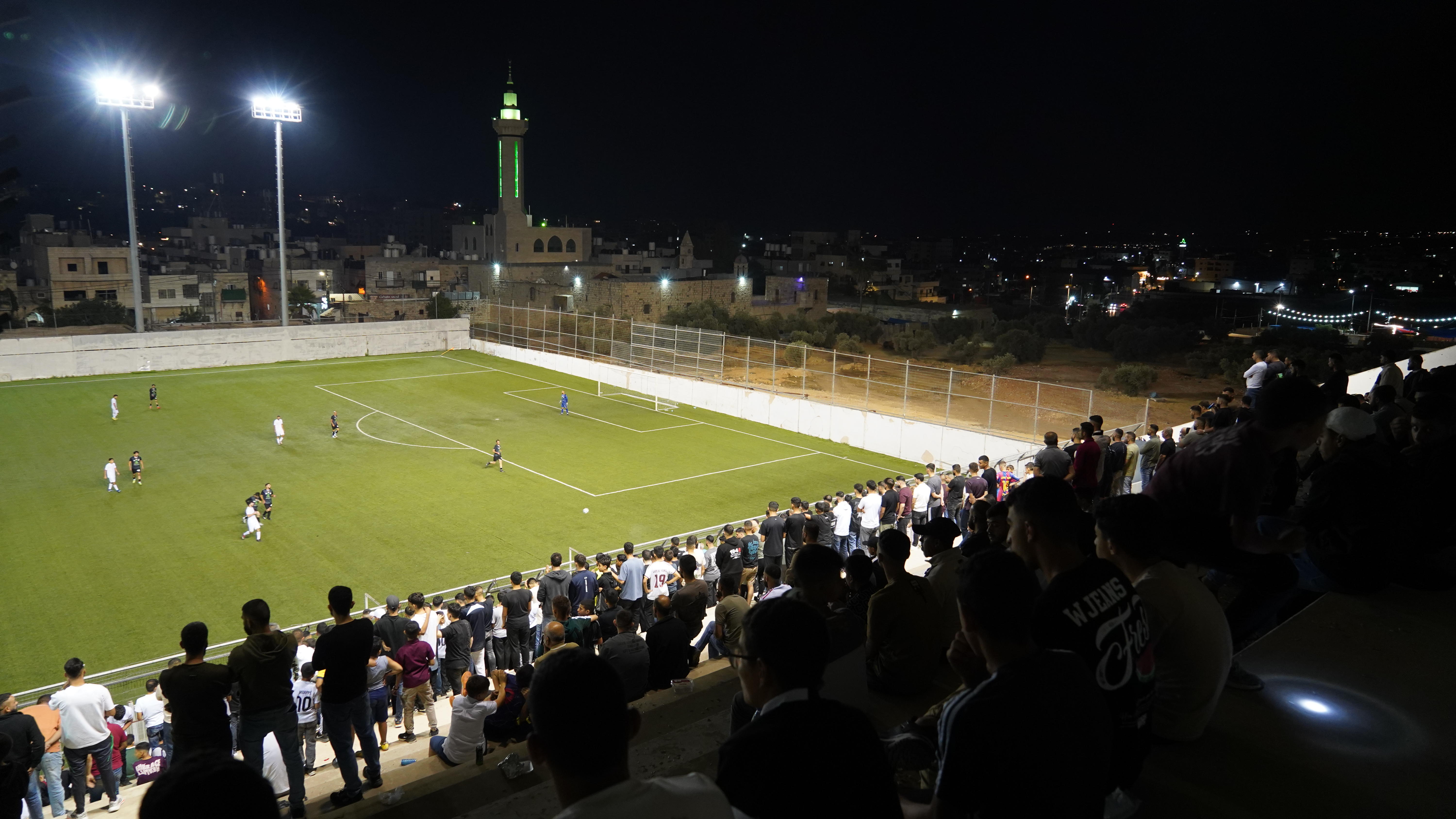 West Bank Football game