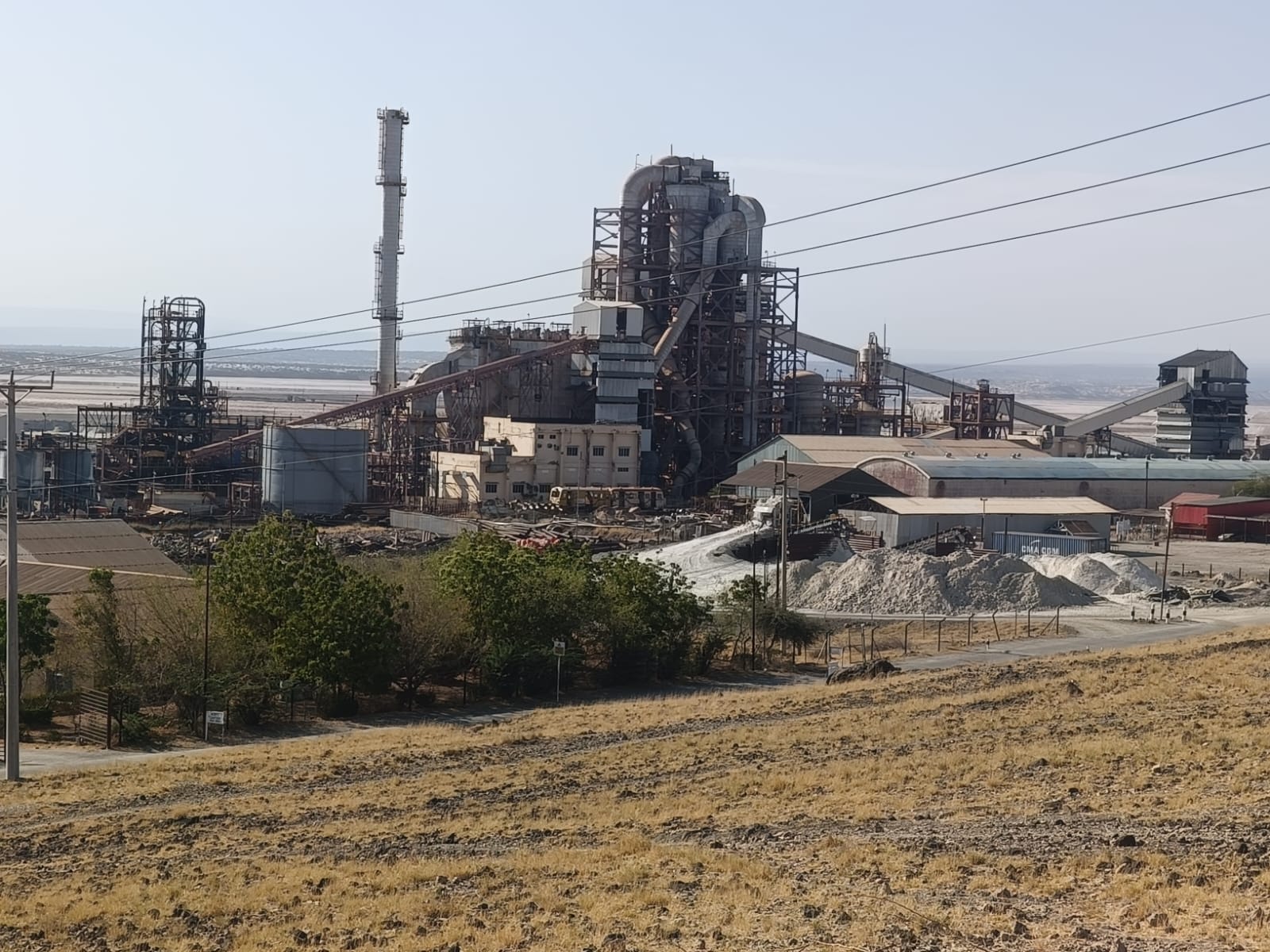 Tata Chemicals Magadi’s soda ash plant in Kenya